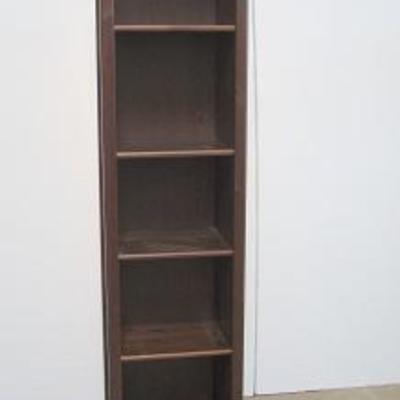 Lot 1024 - Simple Upright Wood Shelf Unit (#1)