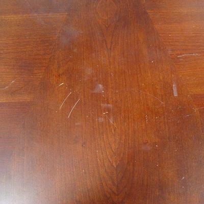 Lot 1031 - Simple Wooden Writing Desk 