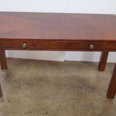 Lot 1031 - Simple Wooden Writing Desk 