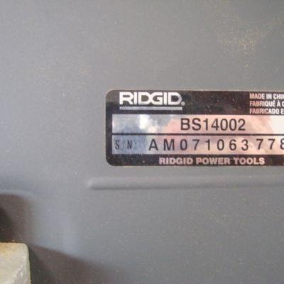 Lot 1046 - Ridgid Bandsaw BS14002