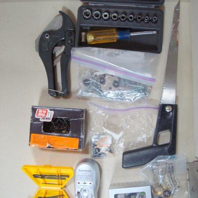 Lot 1054 - Mixed Tool Lot + Studfinder
