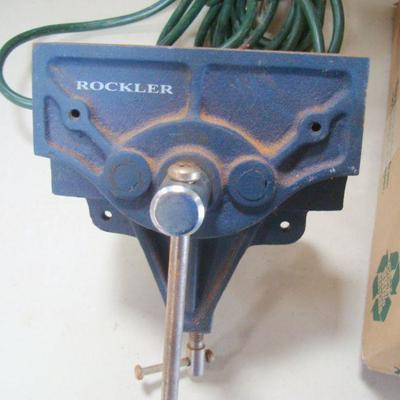 Lot 1056 - Small tool lot with Rockler Vise
