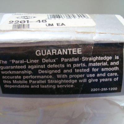 Lot 1064 - 48'' Paral-Liner Delux Mobile Parallel Straightedge 