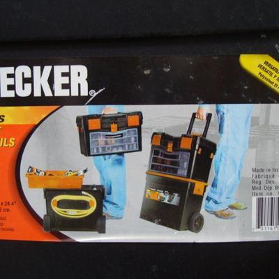 Lot 1065 - Empty Black and Decker Workmate Series Tool Cart