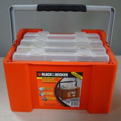 Lot 1066 - Black and Deck Workmate Small Parts Box 