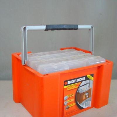 Lot 1066 - Black and Deck Workmate Small Parts Box 