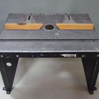 Lot 1067 - Small Miter Table 