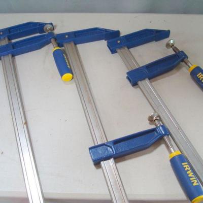 Lot 1068 - Three Piece IRWIN Clamp Lot 