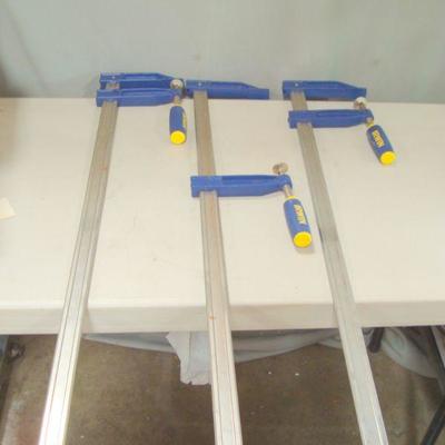 Lot 1068 - Three Piece IRWIN Clamp Lot 