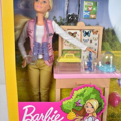 Barbie National Geographic Entomologist Doll & Themed Playset, $24 Retail - New