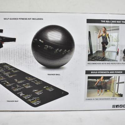 SKLZ Self-Guided Exercise Fitness Kit, Ball, Bands, & Mat, $30 Retail - New