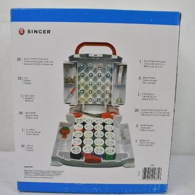 Singer Sew Essentials Sewing Kit with Storage Box, 166 Pieces, $20 Retail - New