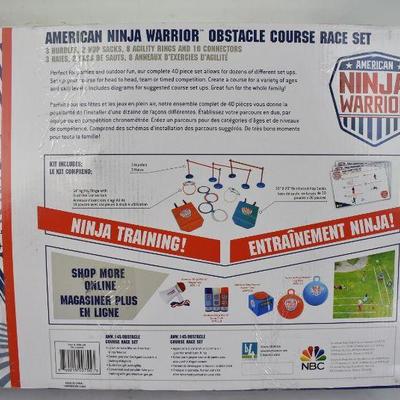 American Ninja Warrior Obstacle Course Kit, $50 Retail - New