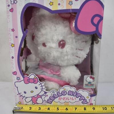 Large Hello Kitty 45th Anniversary Plush, Box Measures 9