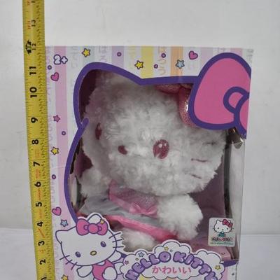 Large Hello Kitty 45th Anniversary Plush, Box Measures 9