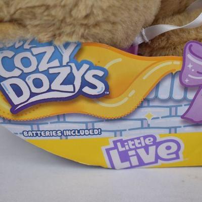 Little Live Pets Cozy Dozy, Cubbles The Bear Electronic Pet, Retail $30 - New