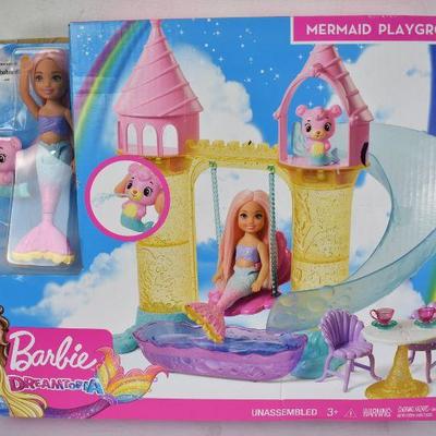 Barbie Chelsea Mermaid Doll & Playset with Accessories, $20 Retail - New