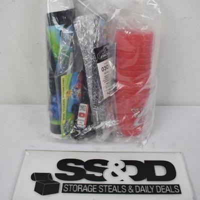 Red Speed Stacking Cups Kit Includes: Cups, Timer, Mat, $41 Retail - New
