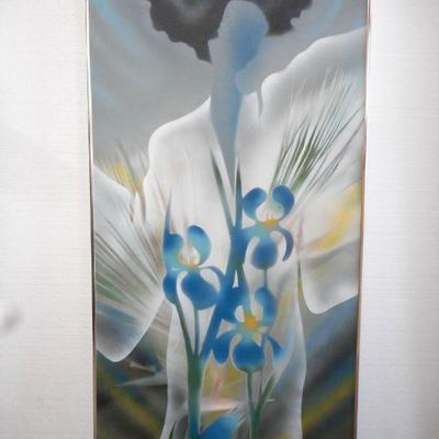 Lot 2005 - Dickford ''Flowers'' Blue colors
