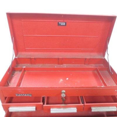 Lot 3036 - Kennedy Red 6 Drawer Tool Chest