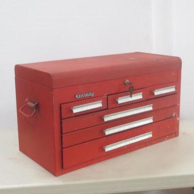 Lot 3036 - Kennedy Red 6 Drawer Tool Chest