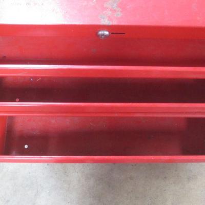 Lot 3037 - Lumidor Red 3 Drawer Storage Tool Chest 