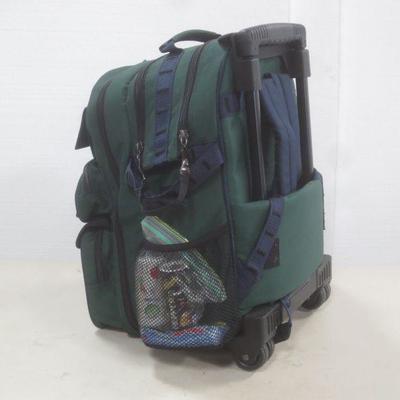 Lot 3040 - Picnic Backpack Suitcase with Rollers 
