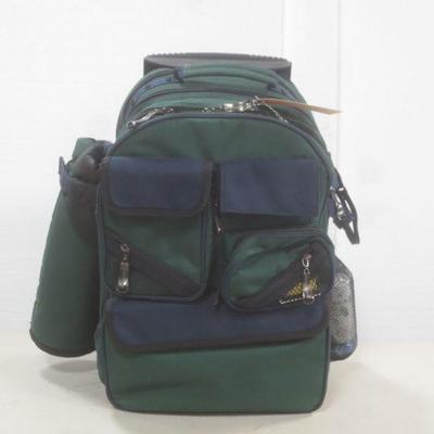 Lot 3040 - Picnic Backpack Suitcase with Rollers 