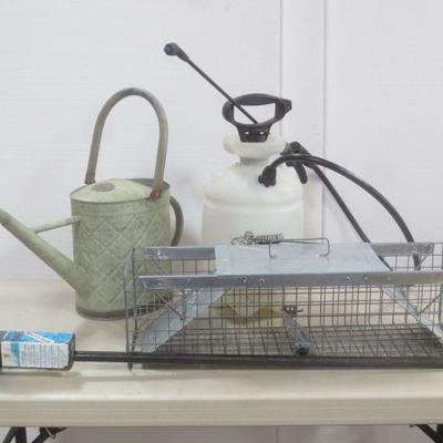 Lot 3043 - Garden Lot Havahart Trap Hudson Sprayer More 