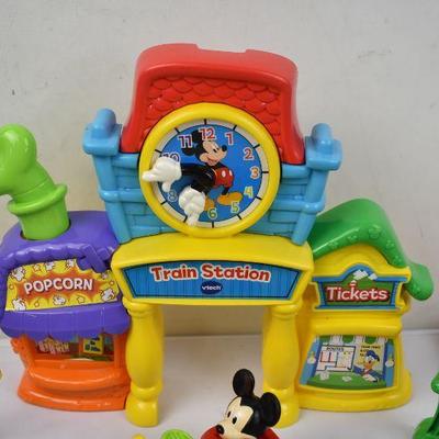 Mickey Mouse Train Station Toy Set by VTech