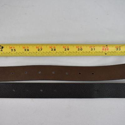 2 Kids Belts. Reversible 25