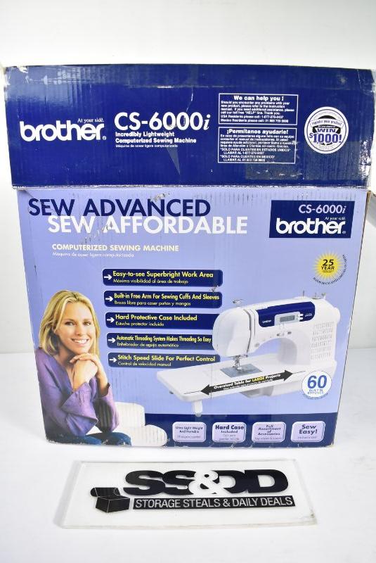 Brother Sewing Machine CS6000i. Needs Repair, Issue with Bobbin Area