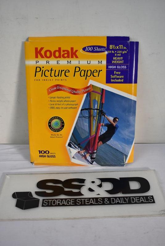 Kodak Premium Picture Paper 8.5x11, Qty 14 Sheets
