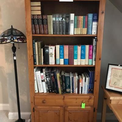 Bookshelf and cabinet $250