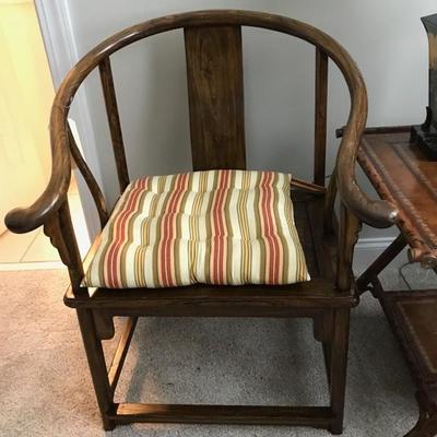 Chinese Bentwood Elmwood armchair $320
2 available