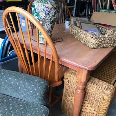 Kitchen table and chairs $300