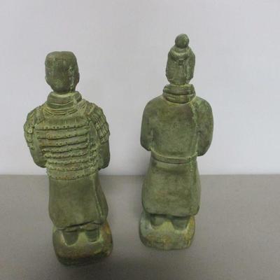 Lot 166 - Asian Style Warrior Statues 