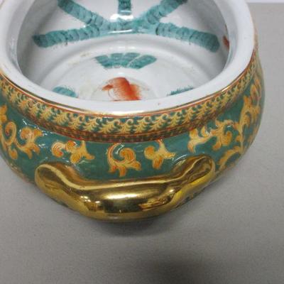 Lot 168 - Asian Style Oval Dish