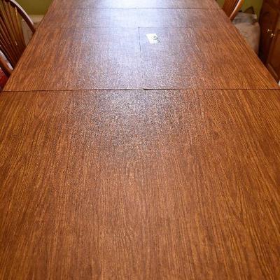 Amish Made 9' Dining Table with 6 Chairs
