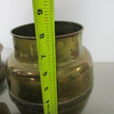 Lot 179 - Brass Containers
