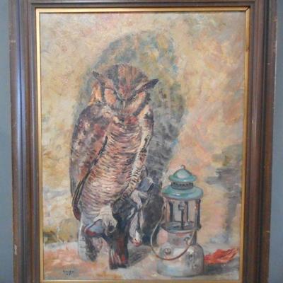 Lot 2012 - Gwen Owl With Lantern 