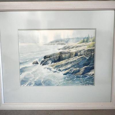 Lot 2021 - Richard Roflow ''Maine Seascape''
