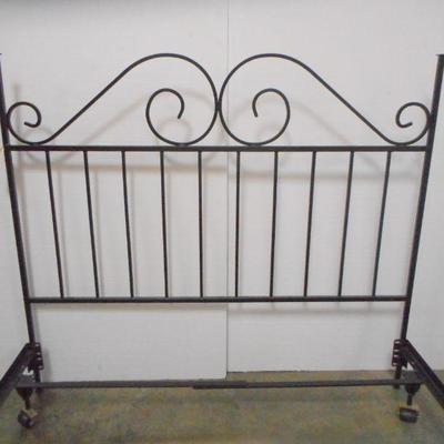 Lot 3001 - Queen Size Headboard + Bed Frame 