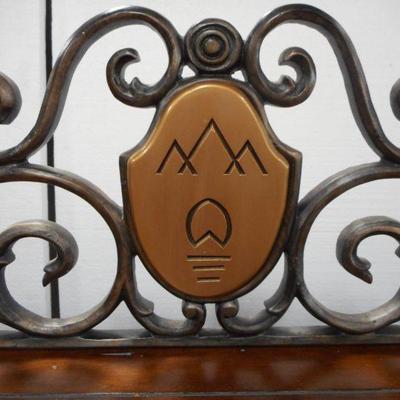 Lot 3004 - Large Wood and Metal Buffet 