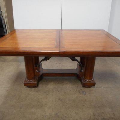 Lot 3008 - Very Nice Large Wooden Dining Table
