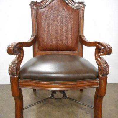 Lot 3012 - Pair of two Captains Chairs 