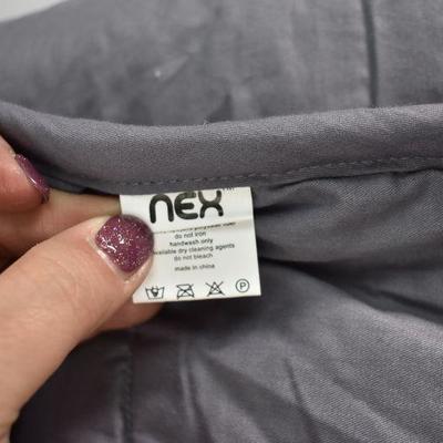 NEX Charcoal Weighted Blanket 60x80