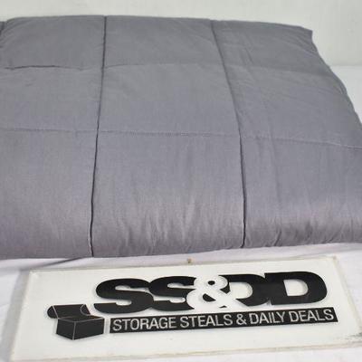 NEX Charcoal Weighted Blanket 60x80
