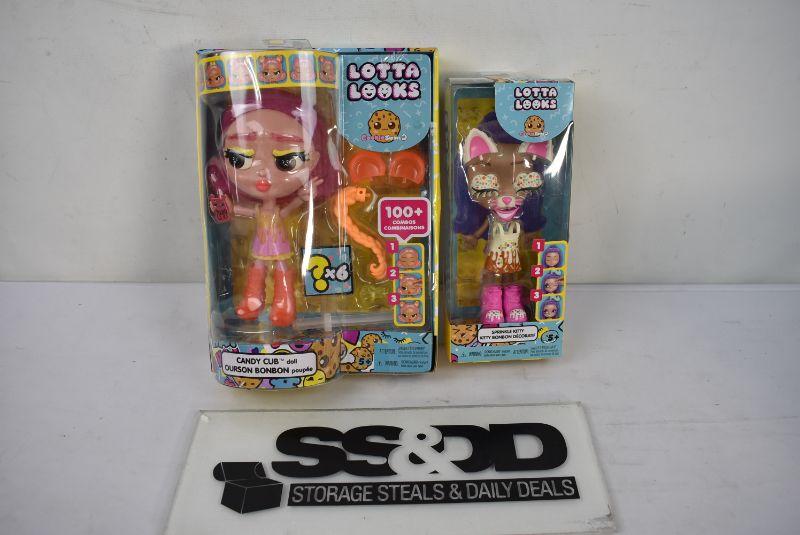 Lotta Looks Cookie Swirl Candy Cub Doll AND Sprinkle Kitty Mood Pack New EstateSales