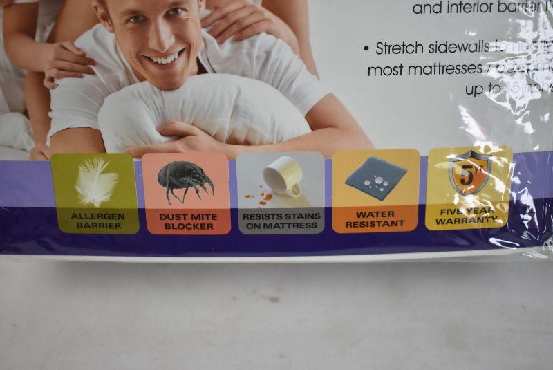 Original Bed Bug Blocker Mattress Cover Protector. Full Size, 20